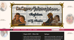 Desktop Screenshot of drquinnfic.com